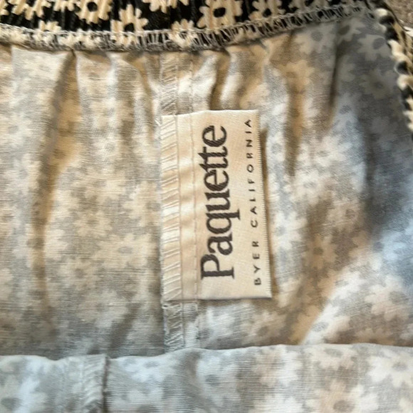 Paquette Skort And Vest Sēt Y2K Sunflower Vintage GUC M - Picture 5 of 9